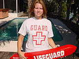 Hottie lifeguard Stephanie